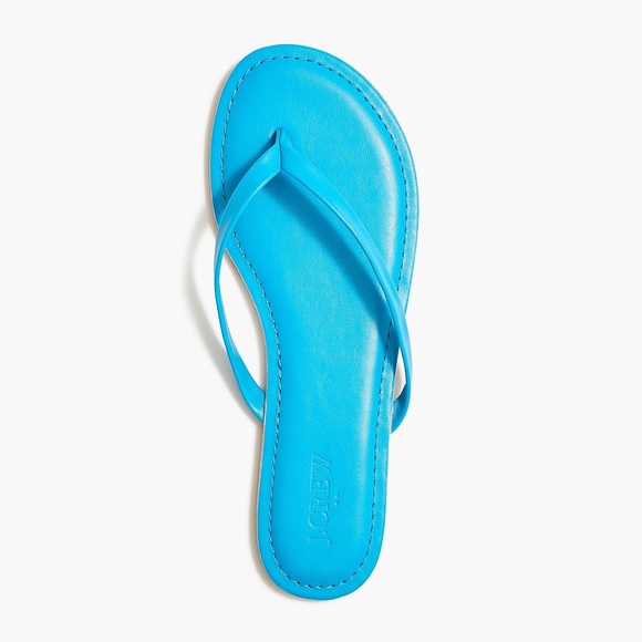2 Pairs Flip Flops J.Crew Brand New Blue size 7-8-9 - Picture 12 of 13